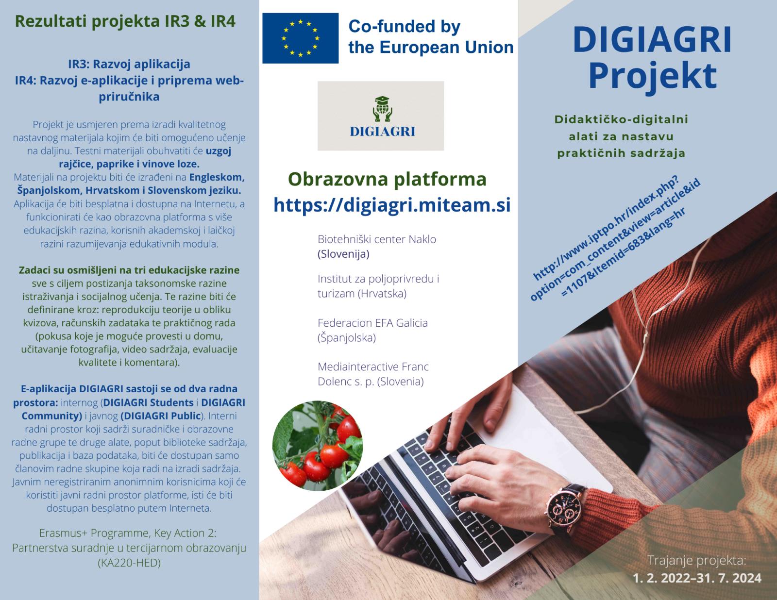 DIGIAGRI Platform Leaflet hrv