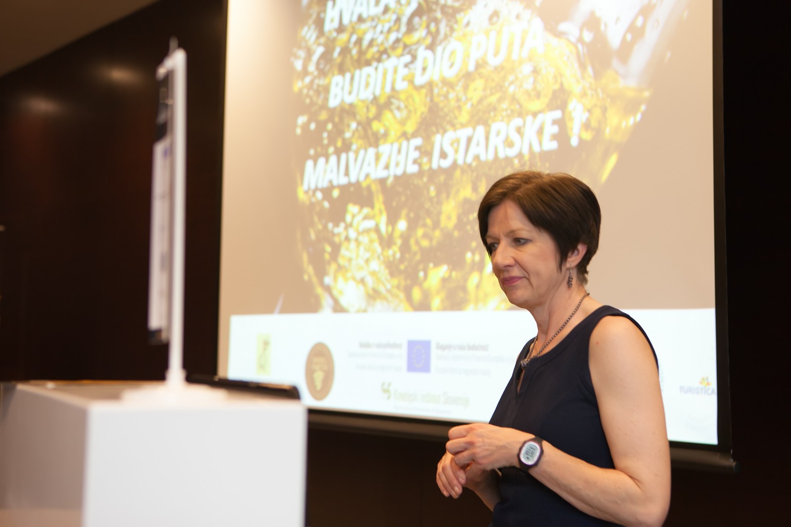 Malvazija touristra Caroline Gilby